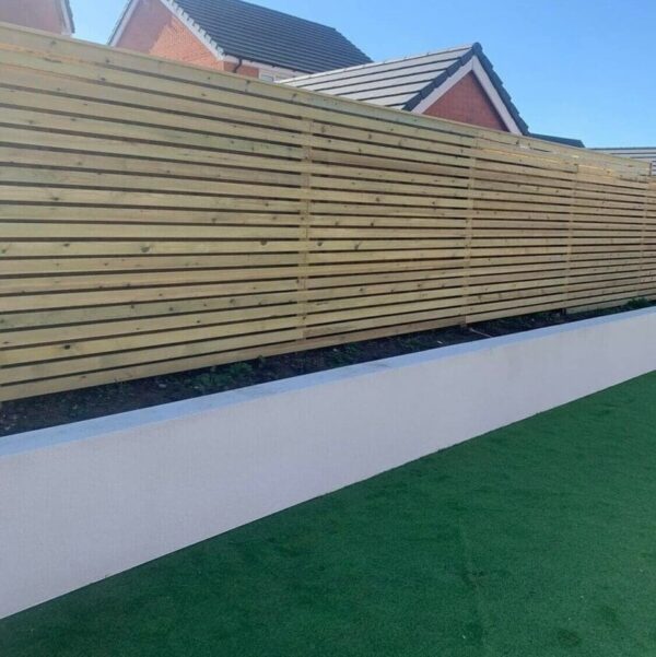 2x1 Tanalised Timber - Green  (Contemporary Fencing Battens) - Image 2