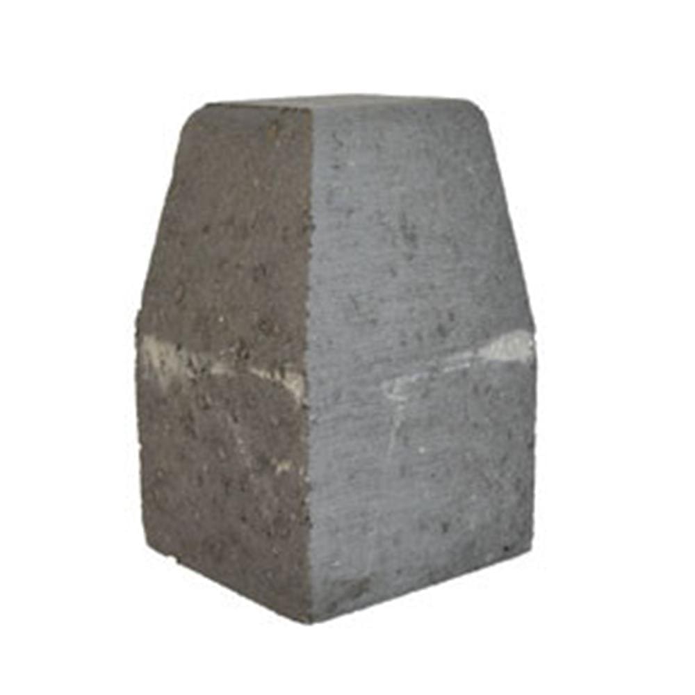 Large Block Paving External Corner Charcoal - Cheshire Garden Products