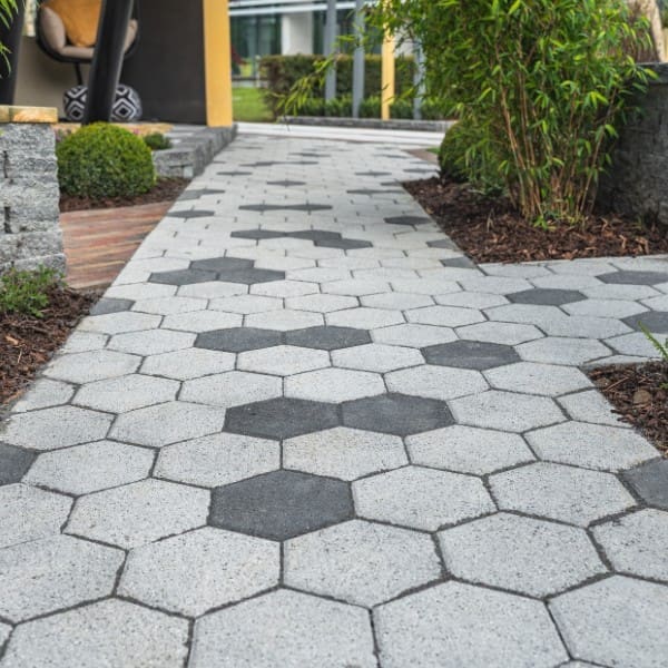 Hexo Block Paving