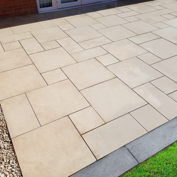 Ivory Beige Mixed Size Vitrified Porcelain 20mm - Image 4