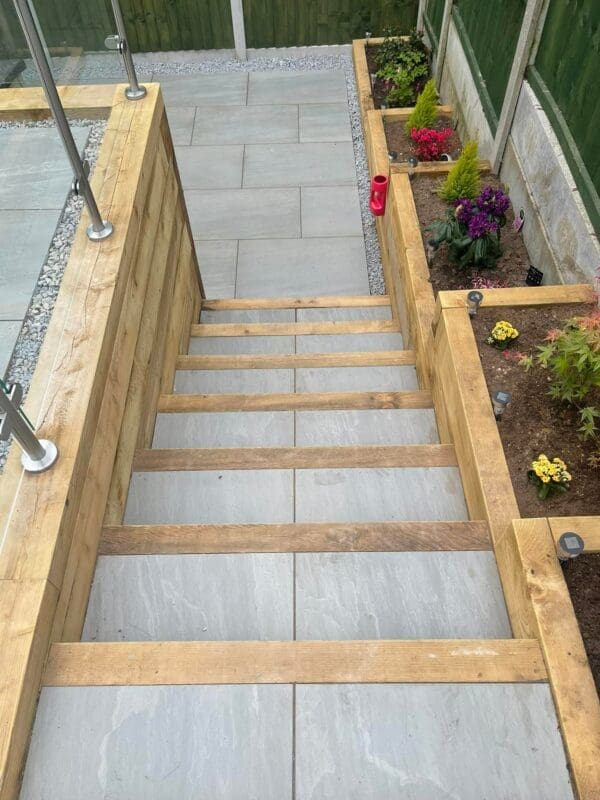 Kandla Grey Natural 900x600 Porcelain 20mm - 22.30m² Pack - Image 2