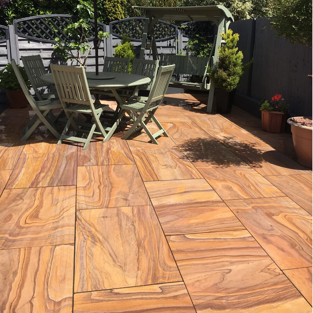 Smooth Rainbow Natural Sandstone 900x600- 20.50m2 Pack