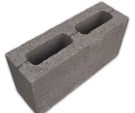5.5" Hollow Cellular Concrete Blocks