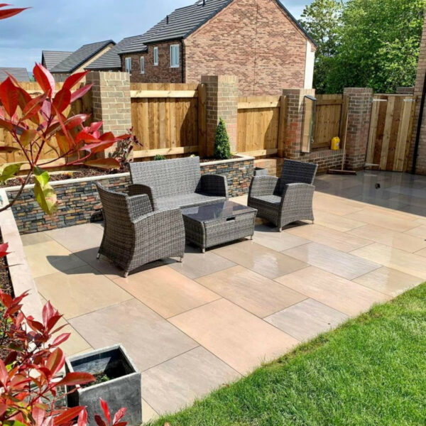 Raj Green 900x600 Porcelain Paving 20mm - 22.30m2