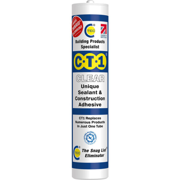 CT1 Sealant & Adhesive 290ml Cartridge (6 Colours)